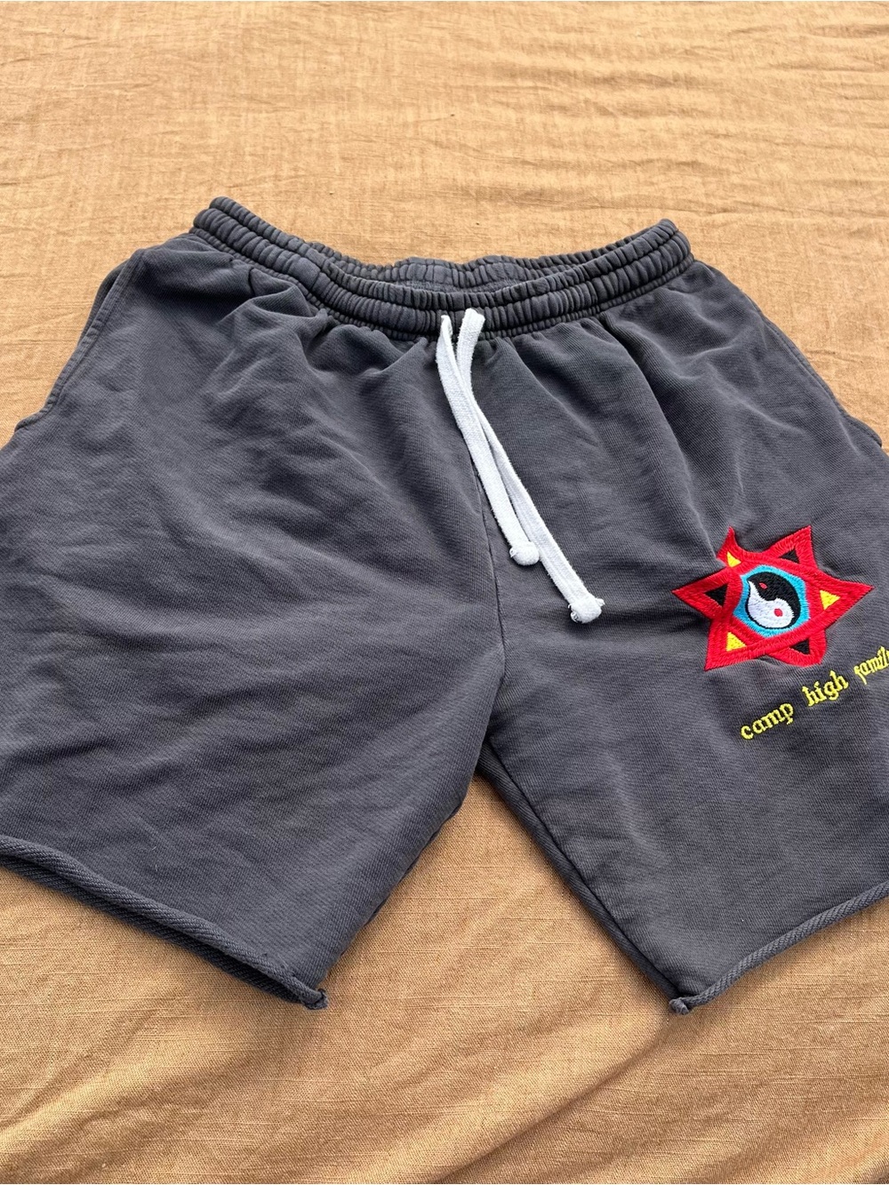 Camp High Collective Camp High Family Gray Sweat Shorts Streetwear Festival